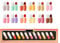 Allbestaye Kapsel-Lippenstift-Set, Lipgloss Set Flüssiger Lippenstift in Kapselform Tragbarer Lippenstift 12 Stück