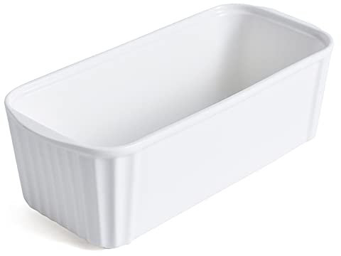 TAMUME Porcelain Loaf Tin, Bread Baking Mould (Large 2L)