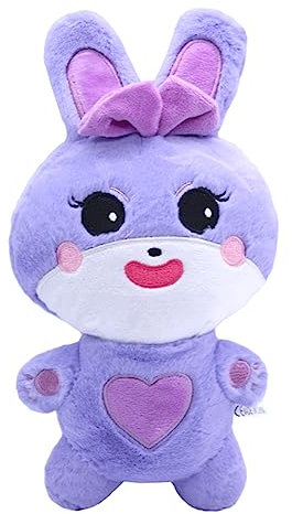 Black-P Plush Toy, Black-P Kuscheltier Kawaii Black-P Starry Eyes 3D Plüsch-Überwurfkisse PP Baumwollfüller Kinderspielzeug for Cuddly Toy Lovers Children's Toy Gift Filled 20cm