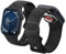 Caseology Parallax Apple Watch [staubfrei] Armband kompatibel mit Apple Watch Serie 9/8/7 (41mm), Serie 6/5/4/SE2/SE (40mm), Serie 3/2/1 (38mm), Ersatz Strap Armbänder – Matts chwarz