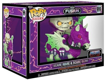 Funko POP! Rides: Masters of the Universe - Scareglow with Nyte Mare | Offizielles Superheroes Merch - Vinyl Sammelfigur als Regal Deko - Geschenkidee zum Geburtstag für Fans und Sammler