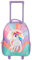 Depesche 12615 Ylvi - Trolley mit blinkenden LED Rollen, Kinderkoffer mit Teleskopgriff, ca. 38 x 30 x 16 cm
