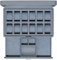 ROTHWELL Luxus Uhrenbox für 12 Uhren - PU Leder Uhrenbox mit Echtglasdeckel - Ausziehbare Zubehörschublade mit mehreren Fächern (Artic Mist)