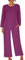 Daikascbny Pigiama Pile Taglie Forti Donna Felpato in Morbido Comode Soffici Dormire Coral Set Due Pezzi in Pile Pigiama Set Pantaloni Lunga Manica Lunga Casuale
