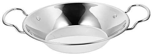 DECHOUS Sartén Inoxidable Reutilizable Para Cocina Olla Multifuncional Para y Estofado Wok De Doble Para Cocinas De Inducción y Camping