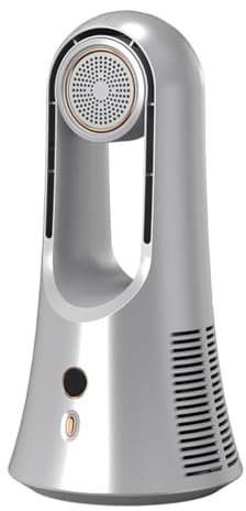 LIUZHIPENG Ventilador de escritorio portátil sin aspas, ventilador frío de 14.2 pulgadas con almacenamiento de aromaterapia, compartimento para ventilador de cama, oficina, para el hogar, silencioso