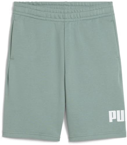 PUMA Jungen ESS No. 1 Logo Shorts TR B Gestrickte Shorts, Green Moon,