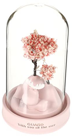 Yardenfun Nachtlampe Aus Harzmaterial Kirschblüten-sterne Elch-design Ohne Batterie 1 Stück