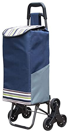 Carrello Carrello della Spesa Carrello della Spesa Pieghevole Carrello della Spesa per Salire le Scale con Tre Ruote Silenziose e Borsa in Tela Rimovibile Carrello della Spesa 19.715.736.2 Pollici Ca