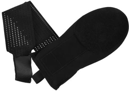 WOONEKY Baseball Gleithandschuh für Jugend und Erwachsene Links und Rechts Tragbar Neopren Schwarz Waschbar Faltbar für Baseball und Softball