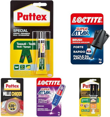 Pattex Special Tessuti Adesivo, Colla per tessuti lavabile e stirabile ad asciugatura rapida, Colla tessuti ideale per cotone, jeans, lino, feltro e sintetici, 1 confezione da 20g