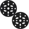 Shineboc Professional 2 pcs Pad Savers 17 Holes Multifunctional for Sander Replacement Cushion Pad Impact-Resistant Noise Reduction Protection Polisher for Hook & Loop Random Orbital (150mm)