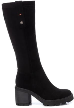 REFRESH - Stivale Donna Nero - Calzature comode e versatili - Moda casual - Modello 17212301 (taglia 40), Nero 86, 40 EU