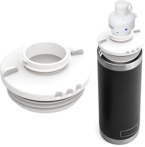 Adapter for YETI to Cirkul - Use Flavor Cartridges with Rambler Tumbler 12oz,18oz,26oz,36oz,40oz,46oz,64oz, BPA Free, Food-Grade, Leak-Proof, Water Bottle Accessories