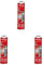 Express, 555, Cartouche de gaz butane/propane 340g, Destinée aux lampes à souder Réf. 511, Réf. 531, 342 et le poste de soudure Oxy’Star Réf. G2903, 2 h d'Autonomie (Lot de 3)