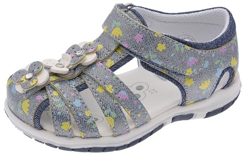 Chicco, Sandalen Mädchen, mit Bequemem Klettverschluss, Schuhe Mädchen, Designed in Italy