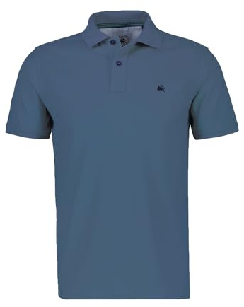 LERROS - Herren Poloshirt, Regular Fit, (2003299), Größe:3XL, Farbe:Storm Blue (448)