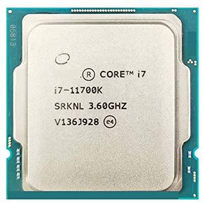 c I7-11700K I7 11700K 3,6 GHz Processeur d'unité Centrale à Huit cœurs 16 Fils L3 = 16M 125W LGA 1200