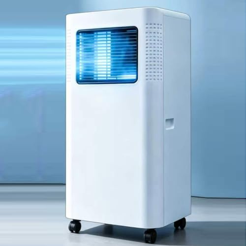 Tragbare Klimaanlage 8000 BTU, Kühlt bis zu 94 m², 3-in-1 Klimaanlageneinheit mit Kühl-Luftentfeuchter-Lüftermodi, Schlafmodus, Fernbedienung & 24-Stunden-Timer, 120° Schwenkbar für Schlafzimmer
