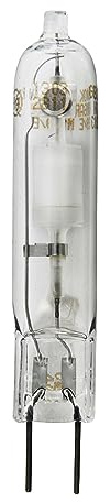 GE Lighting 92696 T4.5 Ceramic Metal Halide Lamp 20 Watt 2-Pin G8.5 Base 1650 Lumens 80 CRI 3000K ConstantColor CMH