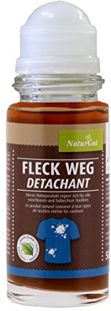 Sapdu Clean Fleck Weg Roll-On 50 ml – Effektiver Fleckenentferner mit Gallseife & ätherischen Ölen für Kleidung, Polster & Teppiche – Praktische Roll-On-Anwendung für unterwegs