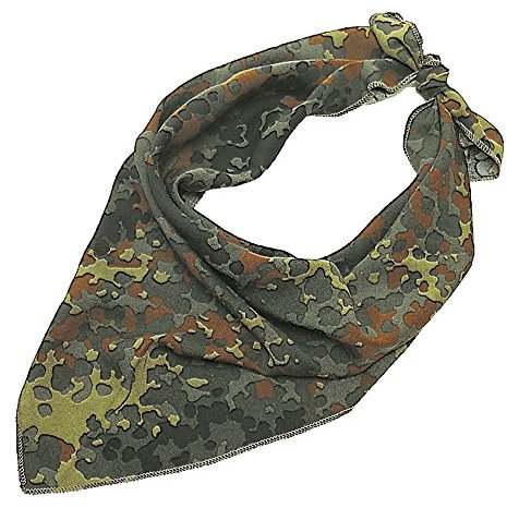 A. Blöchel Originales Dreiecktuch der Deutschen Bundeswehr Halstuch Flecktarn