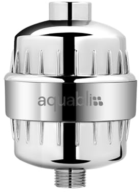 Aquabliss High Output Revitalizing Shower Filter - Reduces Dry Itchy Skin, Dandruff, Eczema, and Dramatically Improves The Condition of Your Skin, Hair and Nails - Chrome (SF100)