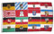 XXL Flagge Fahne Deutschland 16 Bundesländer 150 x 250 cm