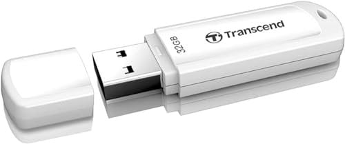 Transcend 32GB JetFlash 730 USB 3.1 Gen 1 USB Stick TS32GJF730, Weiß