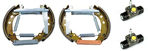 Brembo K 85 013 KIT & FIT Bremsbackensatz | Kompatibel mit: AUDI 80 B2 Stufenheck, A2, COUPE B2, SEAT AROSA, VW DERBY, DERBY, LUPO I, PASSAT B1, PASSAT B2