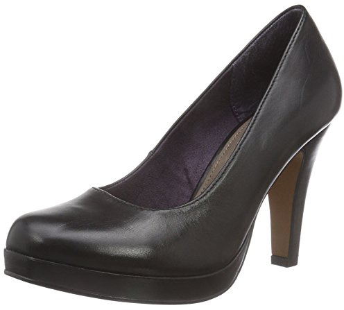 s.Oliver 22409, Damen Plateau Pumps, Schwarz (Black 1), 39 EU (6 Damen UK)