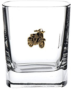 Vespa Scooter Mixer Glass