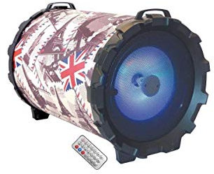 INOVALLEY HP43UK Enceinte Lumineuse Karaoké Bluetooth