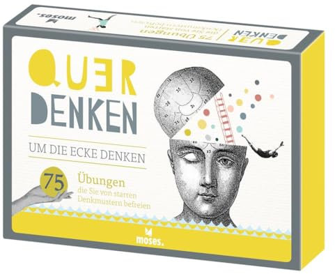 moses. 25135 Querdenken um die Ecke denken | 75 Denksport Übungen, Yellow