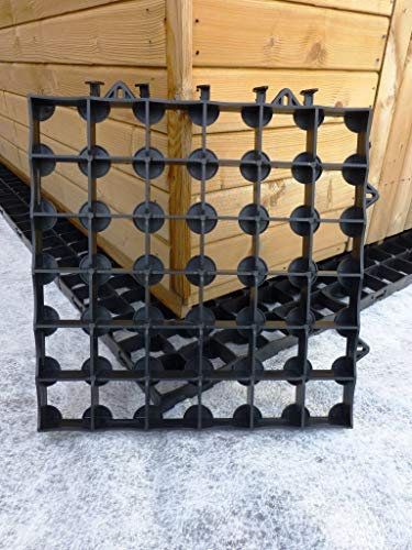 6ft x 5ft GARDEN SHED BASE SYSTEM- 12 HEAVY DUTY GRIDS- Plastic