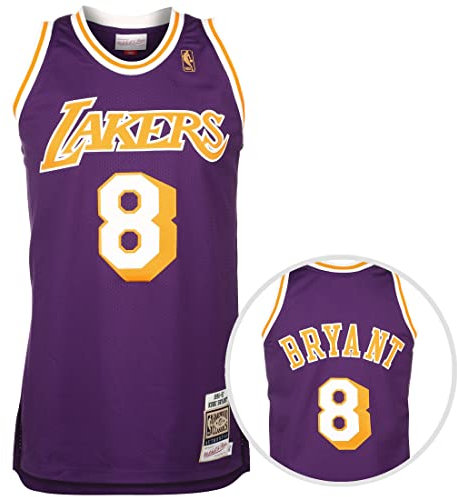 Mitchell & Ness NBA Los Angeles Lakers Kobe Bryant Authentic Jersey Trikot Herren lila, M