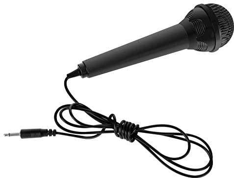 McGrey M35 Mikrofon - Dynamisches Mikrofon - Mit 3,5 mm Klinkenstecker - Passend für viele Home-Keyboards - Länge Kabel: ca. 1,3 m - Schwarz