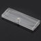 qiuxiaoaa Elegante Occhiali Trasparenti Occhiali da Sole Scatola Morbida Custodia Protettiva Portatile Clip Clip Scatola di plastica Trasparente