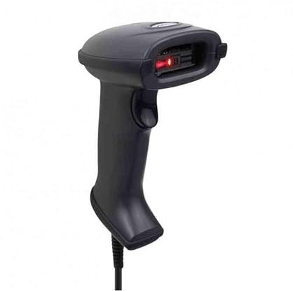 VulTech BC-08 Scanner Codici a Barre Cablato 1D USB, Lettore Rapido e Preciso per Codici su Schermi Digitali, PC, POS e Software Gestionali, Plug & Play