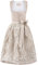 Stockerpoint Damen Sidonia Midi Dirndl, Creme, 34