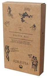 Forestia 4er Pack Wärmbeutel für Lebensmittel, ohne Flamme - Selbstheizung für Outdoor Enthusiasten (Bergsteiger, Wanderer, Trekking- und Camping-Freunde)