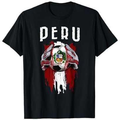 Peruanisches Trikot für Herren, Fußball, der beste Fan von Peru T-Shirt