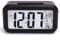 DTL Digital Alarm Clock LED Display with Temperature Big LCD Digit Display Larger LCD Backlit Display Snooze Smart Brightness Sensor for Bedroom Home Office and Travel (Black)
