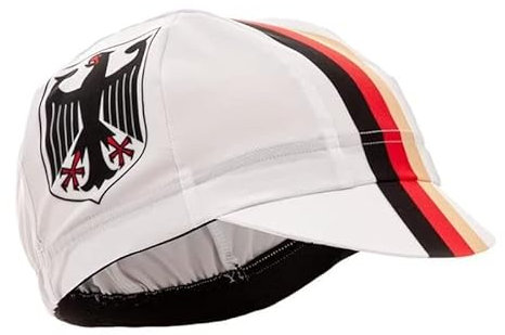 SGCIKER World Tour Team Germany Fahrradmütze für Herren und Damen, Fahrradmütze, Unterhelm, Fahrradhelm-Innenfutter, atmungsaktiv und schweißabsorbierend