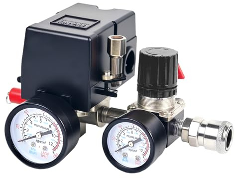 FBANG Air Compressor Pressure Switch with Pressure Regulator