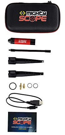 C.K Mighty Scope Wireless Wi-Fi Inspection Camera for MightyRods Cable Rods, HD Streaming to Mobile Phone or Smart Device, Electric Wire Puller, Electrical Cable Access, Electricians Tools, CK T5600