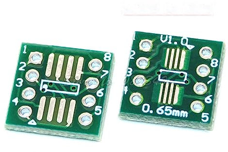 100PCS TSSOP8 SSOP8 SOP8 zu DIP8 Transfer Board DIP Pin Board Pitch Adapter TSSOP-8 SSOP-8 SOP-8 zu DIP-8