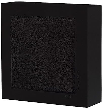 RO&CO DLS Wandlautsprecher Flatbox Slim Mini Lautsprecher Boxen schwarz