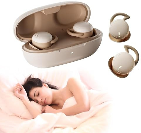 In Ear Kopfhörer Bluetooth kabellos für Seitenschläfer Mini klein Kopfhörer zum Schlafen in Ear Sleep Earbuds Kopfhörer für kleine Ohren unsichtbare kleinste Schlafkopfhörer Noise Cancelling Kopfhörer