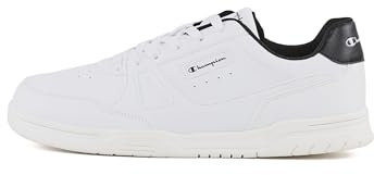 Champion Tennis Clay 86 Low, Sneakers Uomo, Bianco/Nero (WW010), 42 EU
